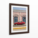 Coche antiguo en las calles de Campeche - Wandering Pixels Co. | Cuadro decorativo de Canvas Lab