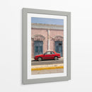 Coche antiguo en las calles de Campeche - Wandering Pixels Co. | Cuadro decorativo de Canvas Lab