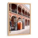 Escena de construccion anaranjada - Wandering Pixels Co. | Cuadro decorativo de Canvas Lab