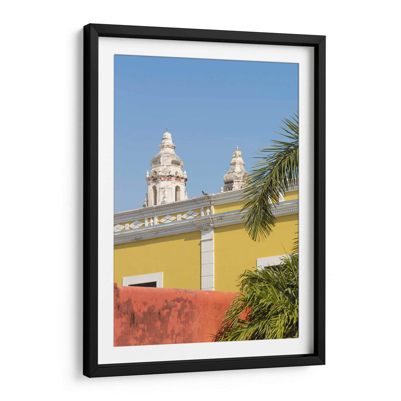 Campanario de Campeche - Wandering Pixels Co. | Cuadro decorativo de Canvas Lab