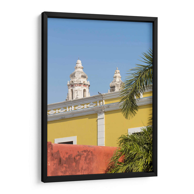 Campanario de Campeche - Wandering Pixels Co. | Cuadro decorativo de Canvas Lab