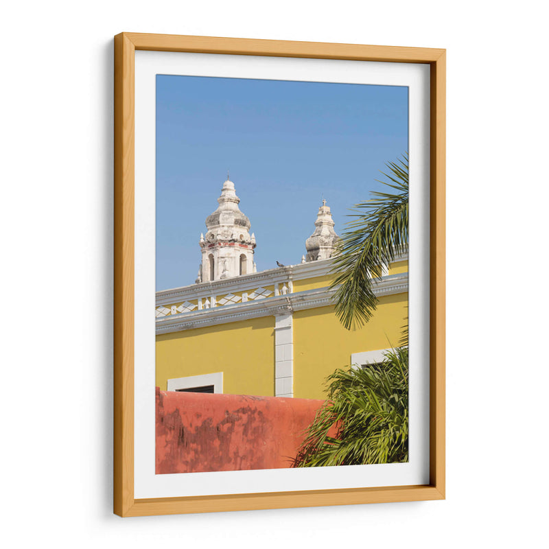 Campanario de Campeche - Wandering Pixels Co. | Cuadro decorativo de Canvas Lab