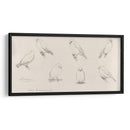 Bosquejo de canarios - Julie de Graag | Cuadro decorativo de Canvas Lab