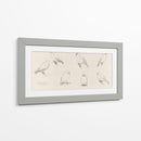 Bosquejo de canarios - Julie de Graag | Cuadro decorativo de Canvas Lab