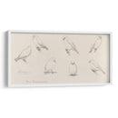 Bosquejo de canarios - Julie de Graag | Cuadro decorativo de Canvas Lab