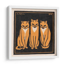Tres gatos - Julie de Graag | Cuadro decorativo de Canvas Lab