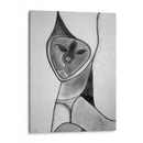 Gato en carboncillo - mem | Cuadro decorativo de Canvas Lab