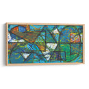 Geométricas horizontal - mem | Cuadro decorativo de Canvas Lab