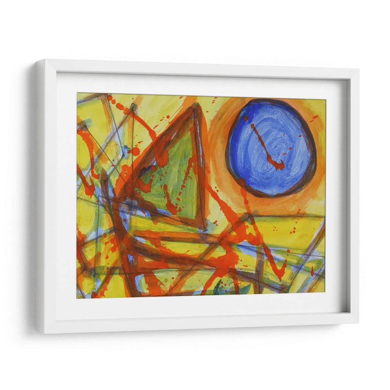 Luna con triángulo - mem | Cuadro decorativo de Canvas Lab