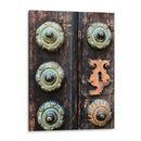 Detalle de la puerta de la Catedral de Puebla, México - mem | Cuadro decorativo de Canvas Lab