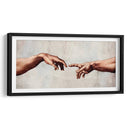 La Creación de Adán (manos) - Dav Madrid | Cuadro decorativo de Canvas Lab