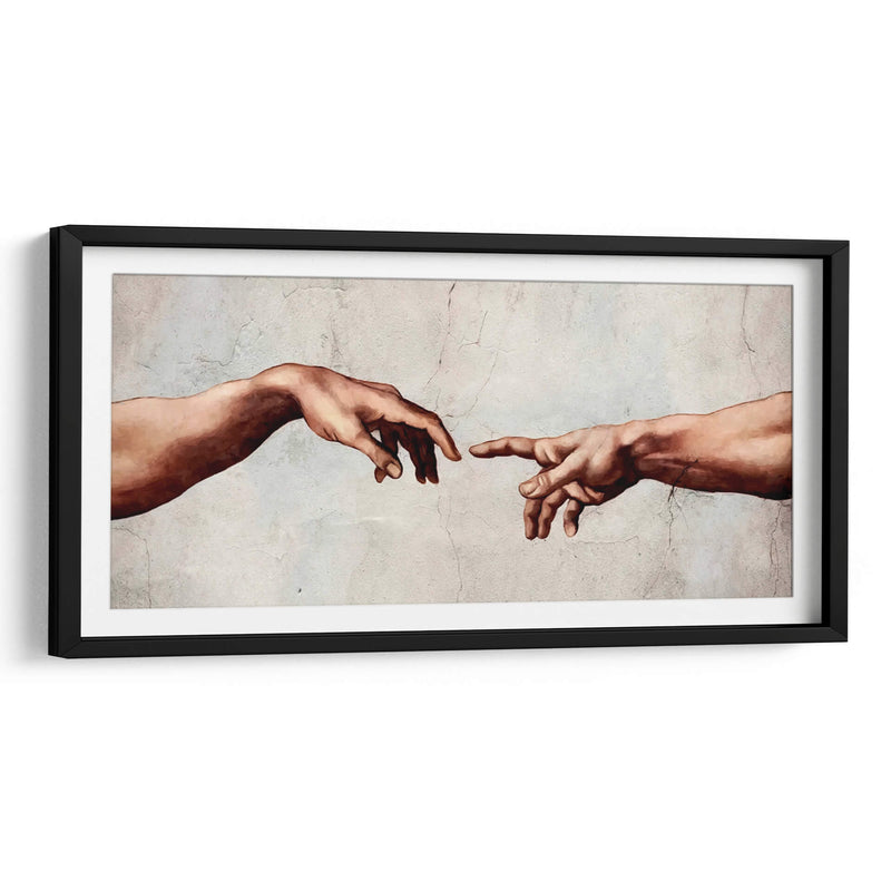La Creación de Adán (manos) - Dav Madrid | Cuadro decorativo de Canvas Lab