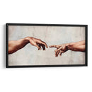 La Creación de Adán (manos) - Dav Madrid | Cuadro decorativo de Canvas Lab