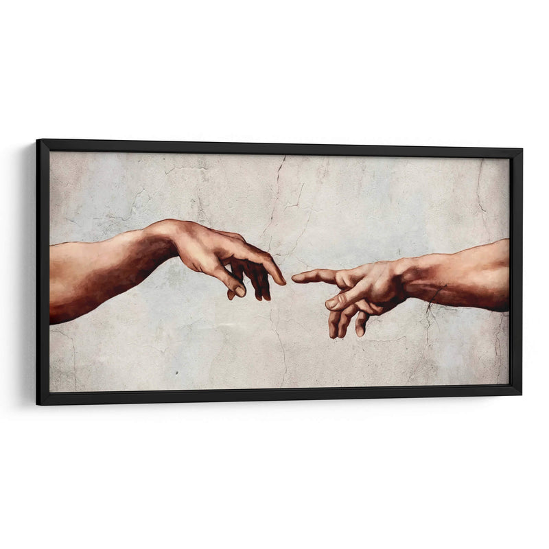 La Creación de Adán (manos) - Dav Madrid | Cuadro decorativo de Canvas Lab