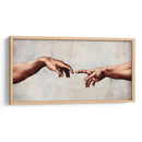 La Creación de Adán (manos) - Dav Madrid | Cuadro decorativo de Canvas Lab