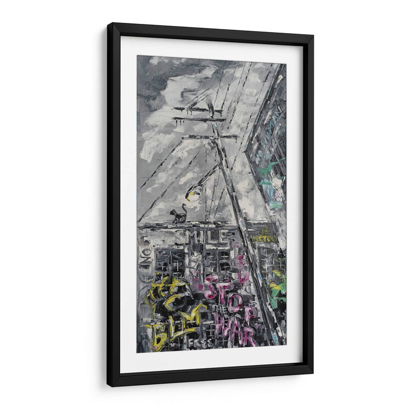 Edificio Grafiteado - Triana | Cuadro decorativo de Canvas Lab