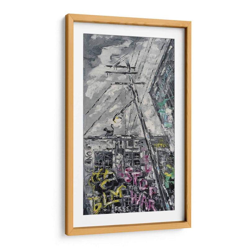 Edificio Grafiteado - Triana | Cuadro decorativo de Canvas Lab
