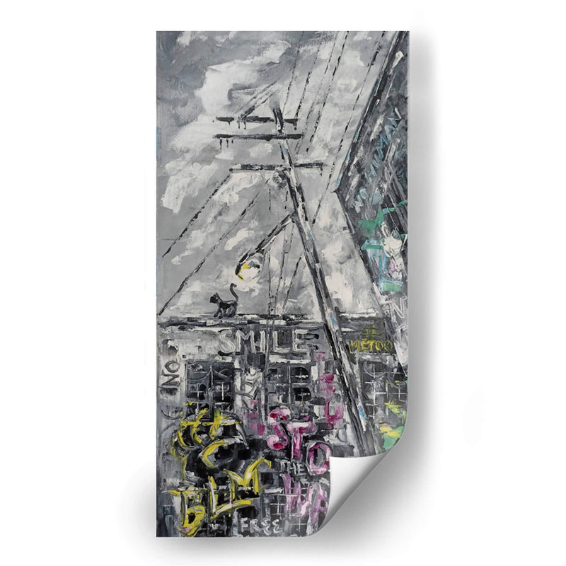 Edificio Grafiteado - Triana | Cuadro decorativo de Canvas Lab