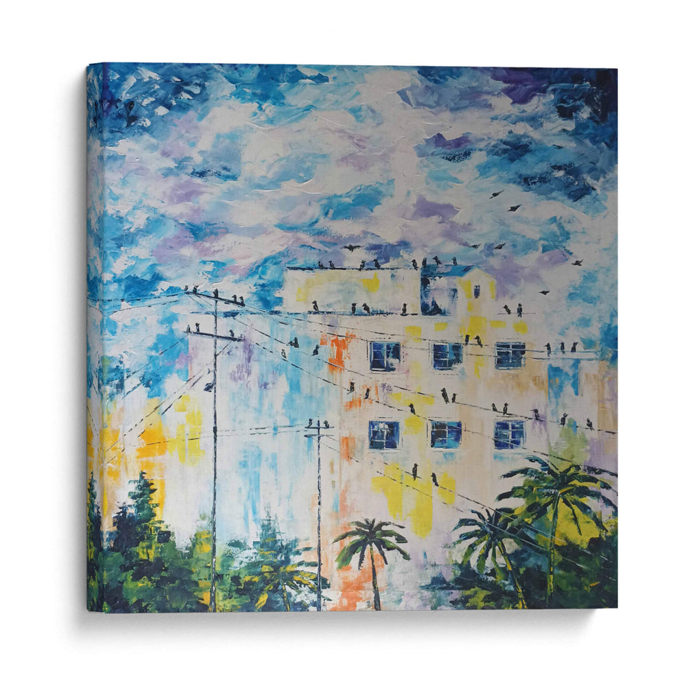 Vista desde mi azotea - Triana | Cuadro decorativo de Canvas Lab