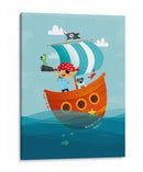 Aventura pirata | Cuadro decorativo de Canvas Lab