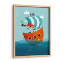 Aventura pirata | Cuadro decorativo de Canvas Lab
