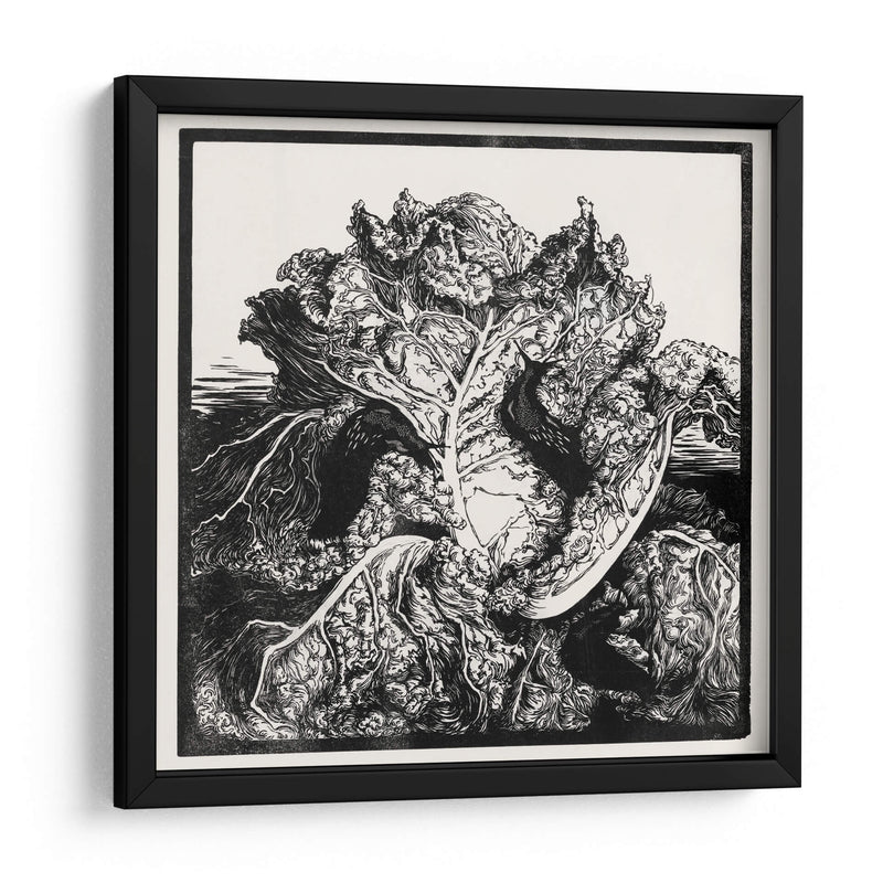 Tres babosas en un repollo - II - Julie de Graag | Cuadro decorativo de Canvas Lab