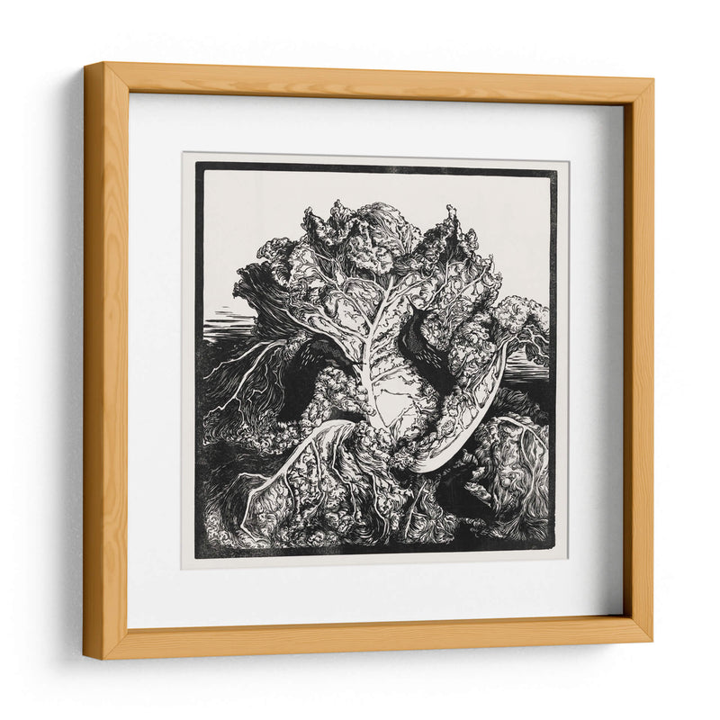 Tres babosas en un repollo - II - Julie de Graag | Cuadro decorativo de Canvas Lab