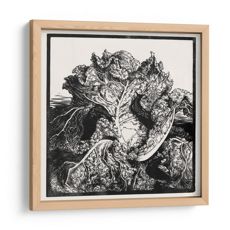 Tres babosas en un repollo - II - Julie de Graag | Cuadro decorativo de Canvas Lab