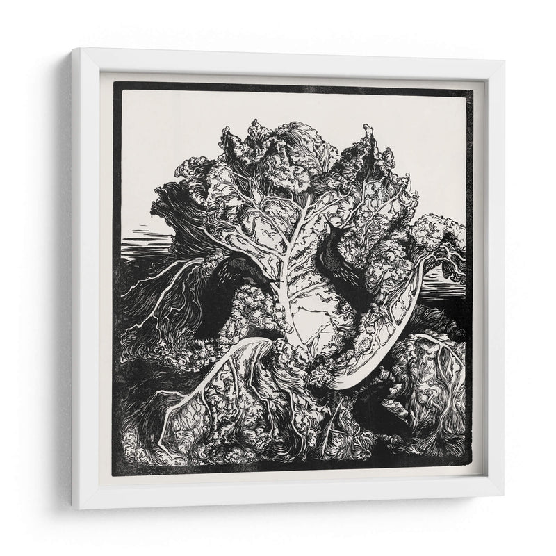 Tres babosas en un repollo - II - Julie de Graag | Cuadro decorativo de Canvas Lab