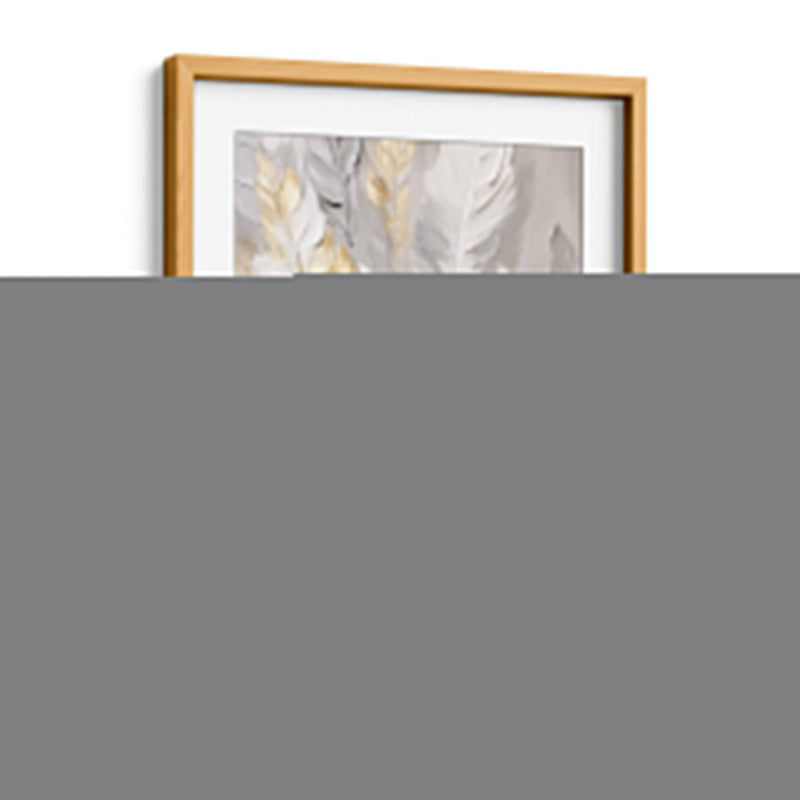 Plumas oro y blanco (señales divinas) - Dav Madrid | Cuadro decorativo de Canvas Lab