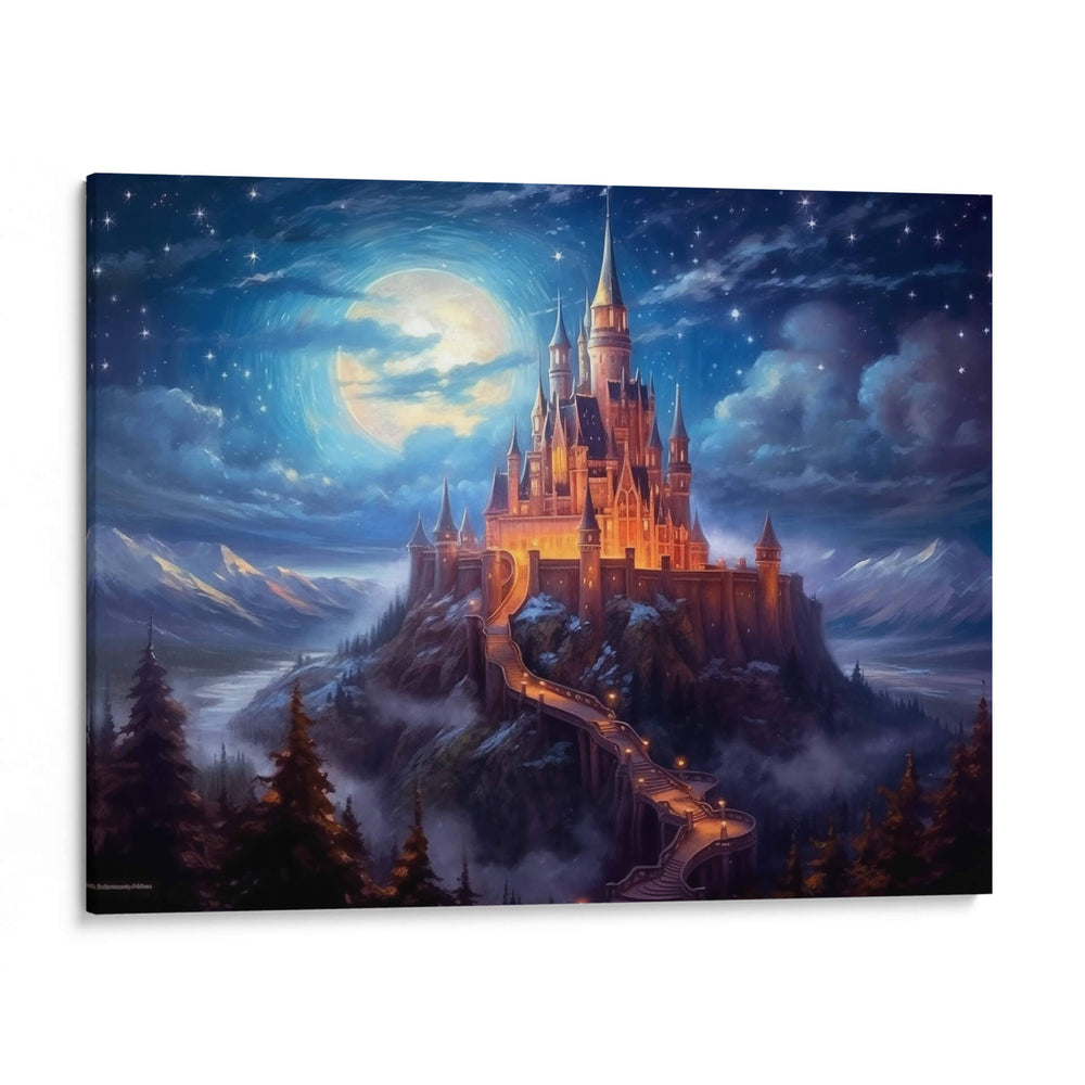 Hogwarts - Dav Madrid | Cuadro decorativo de Canvas Lab