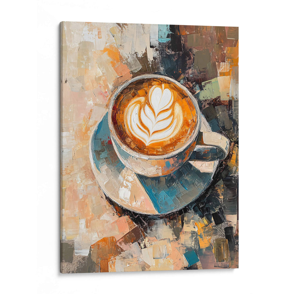 el café capuccino - Dav Madrid | Cuadro decorativo de Canvas Lab