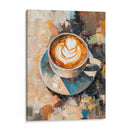 el café capuccino - Dav Madrid | Cuadro decorativo de Canvas Lab