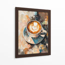 el café capuccino - Dav Madrid | Cuadro decorativo de Canvas Lab