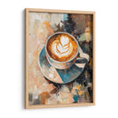 el café capuccino - Dav Madrid | Cuadro decorativo de Canvas Lab