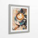 el café capuccino - Dav Madrid | Cuadro decorativo de Canvas Lab
