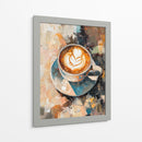 el café capuccino - Dav Madrid | Cuadro decorativo de Canvas Lab