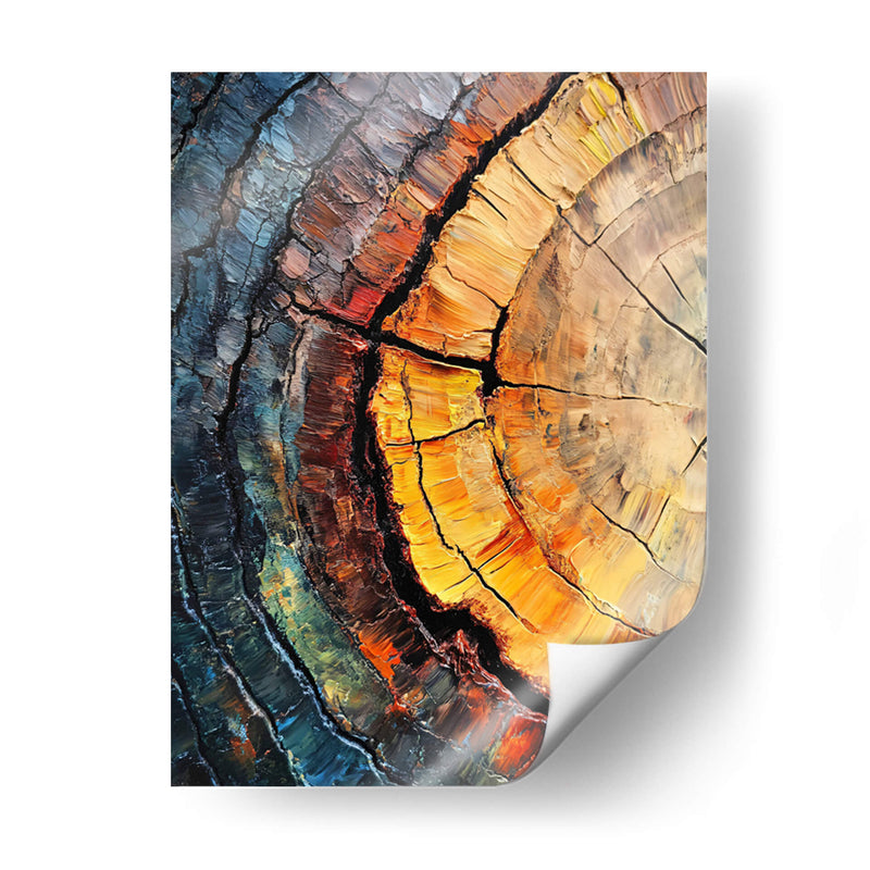 Anillos de Árbol - Dav Madrid | Cuadro decorativo de Canvas Lab