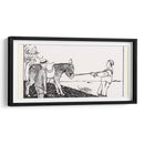 Dos niños y un burro - Julie de Graag | Cuadro decorativo de Canvas Lab