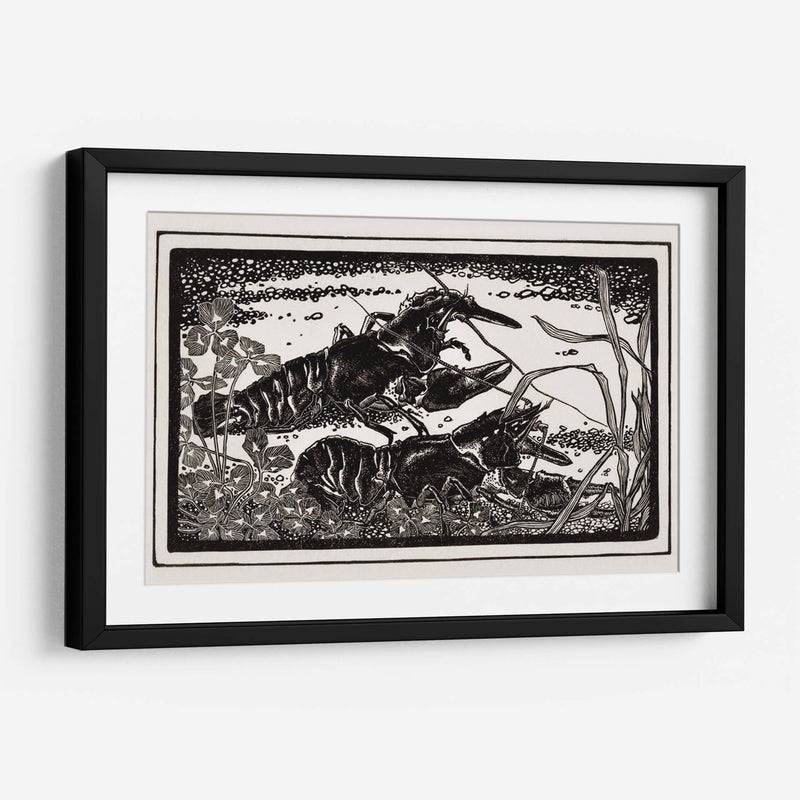 Dos cangrejos de río - Julie de Graag | Cuadro decorativo de Canvas Lab