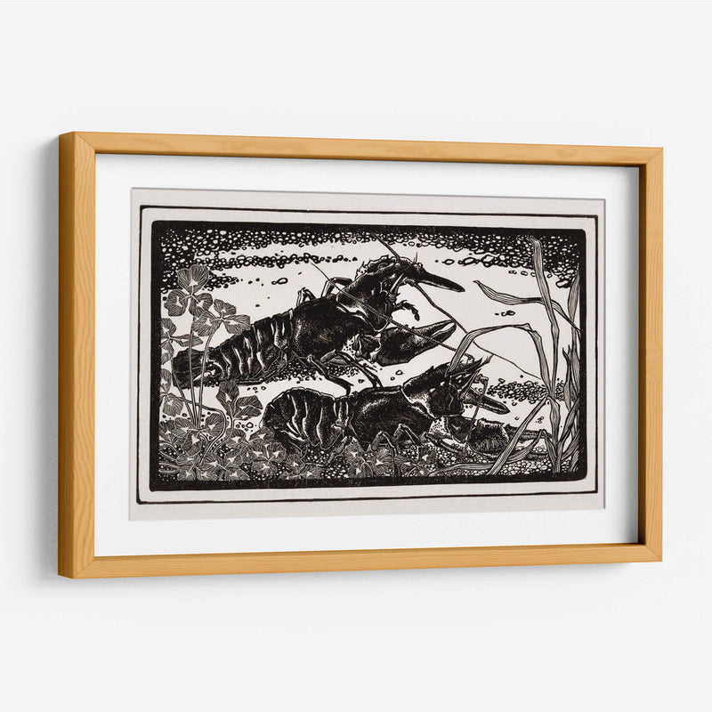 Dos cangrejos de río - Julie de Graag | Cuadro decorativo de Canvas Lab