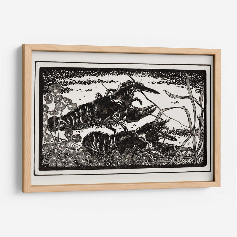 Dos cangrejos de río - Julie de Graag | Cuadro decorativo de Canvas Lab