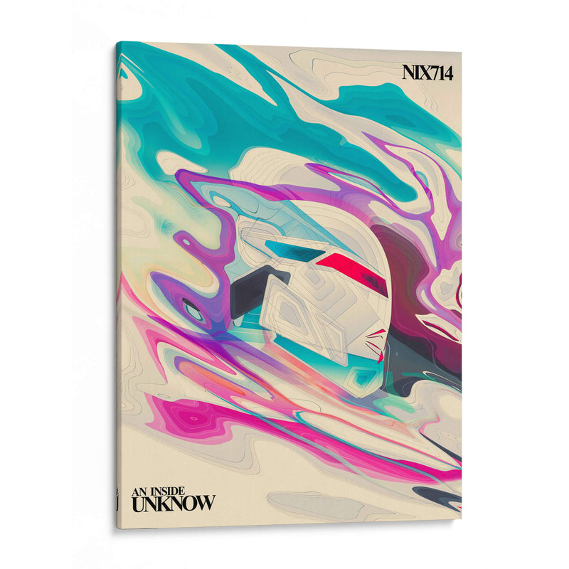 INSIDE TIME - Nix | Cuadro decorativo de Canvas Lab