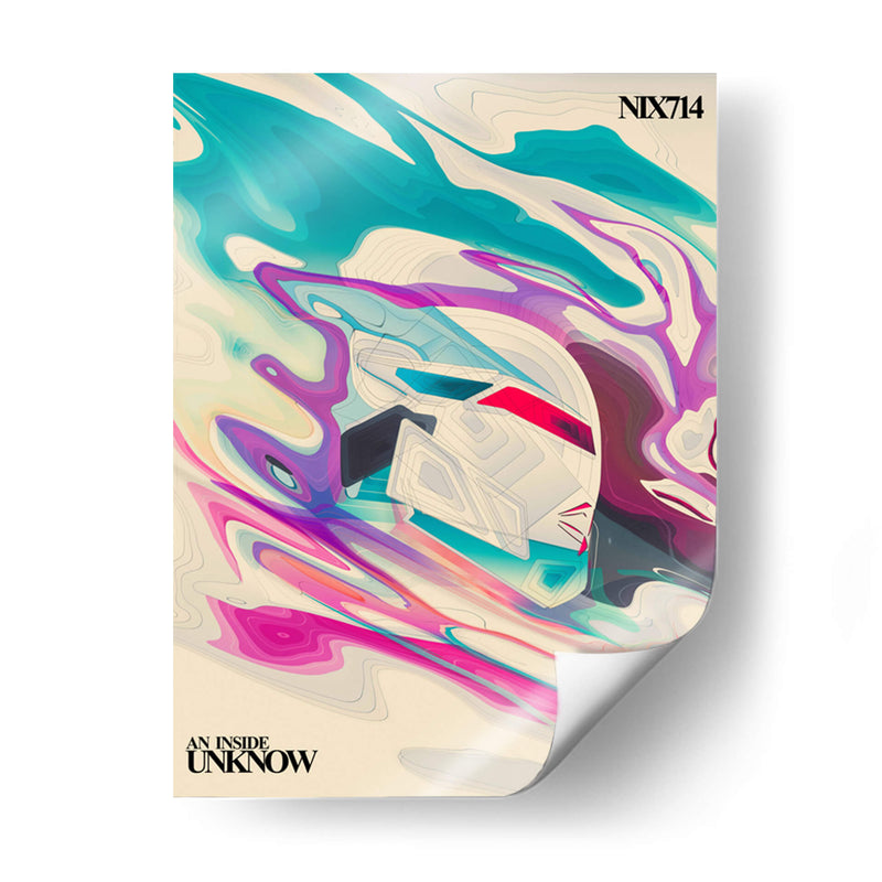 INSIDE TIME - Nix | Cuadro decorativo de Canvas Lab