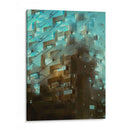 Glitch de edificio - Leonor Quiroga | Cuadro decorativo de Canvas Lab