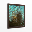 Glitch de edificio - Leonor Quiroga | Cuadro decorativo de Canvas Lab