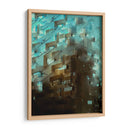 Glitch de edificio - Leonor Quiroga | Cuadro decorativo de Canvas Lab