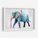 Elefante azul - Lofty&Me | Cuadro decorativo de Canvas Lab