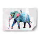 Elefante azul - Lofty&Me | Cuadro decorativo de Canvas Lab