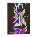 PSICODELIA - TIME - Nix | Cuadro decorativo de Canvas Lab